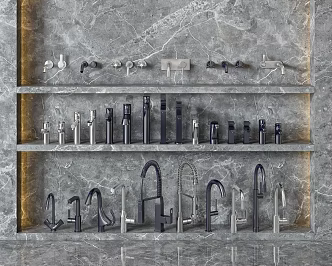 Modern faucet 3d model