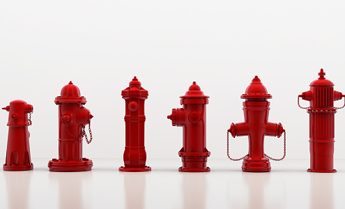 modern fire hydrant 3d model