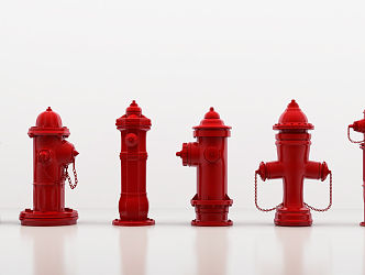 modern fire hydrant 3d model