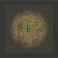 Iconic Pokemon Bulbasaur Green with Red Eyes and Bulb on Back Standing on Grass Field