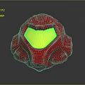 Sci-Fi Helmet Alien Helmet High Tech Helmet Game Helmet 3d model