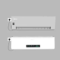 Midea Air Conditioner With Digital Display And 26 Degrees Celsius Setting 3d model
