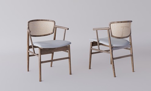 Quiet Dining Chair 3d model