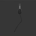 Modern Wired Headphones With Coiled Cord And Sleek Design For Premium Audio Performance