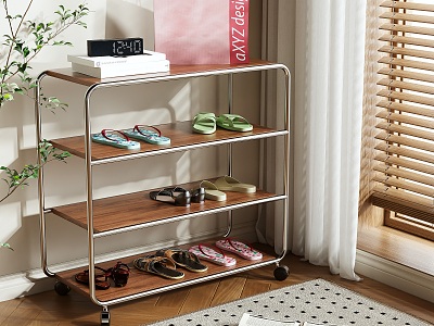 Shoe rack 3d model