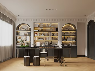 Jane Ou Tea Room 3d model