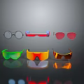 Colorful Eyewear Collection With Round Aviator Styles And Stylish Frames For Daily Use