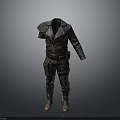 Stylish Black Leather Jacket And Pants Outfit With Belt And Boots