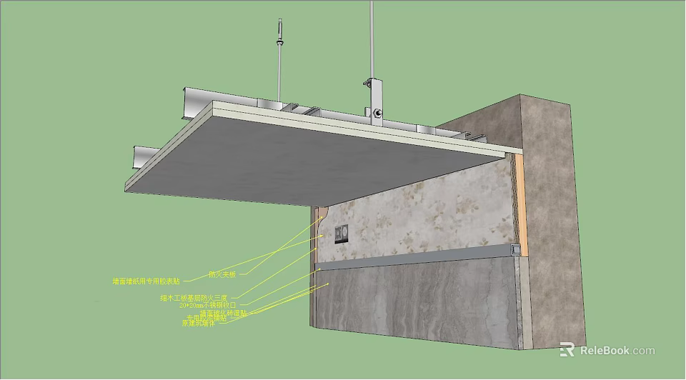 Heavy Duty Construction Hardware Tools For Wall Bracket Installation And Reinforcement 3d model 