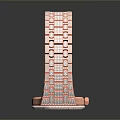 Rose Gold Diamond Encrusted Watch With Sparkling Strap And Orange Dial