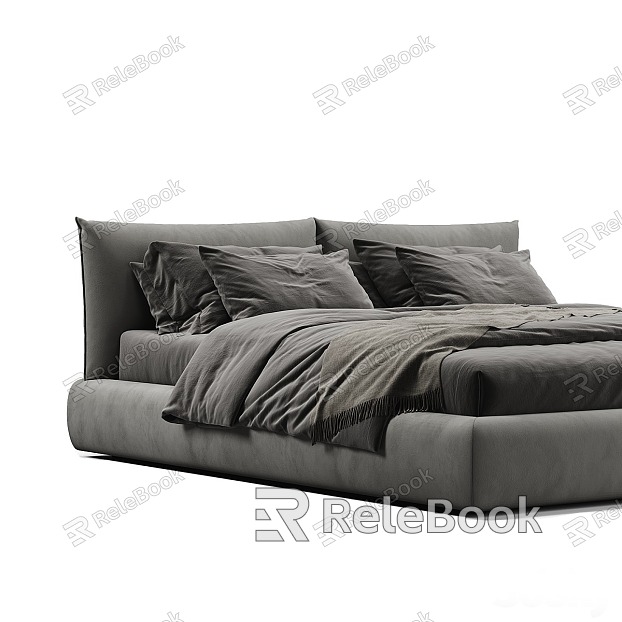 Modern Double Bed model