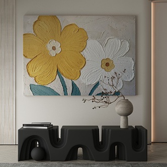 decorative painting 3d model