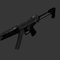 submachine gun 3d model