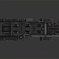 Modern Armored Tank 3D Model With Heavy Tracks Antenna And Railing Structure