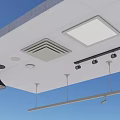 Ceiling Pendant Decor With Pendant Light Long Bar Vent And Recessed Lights