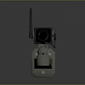 Projection Monitoring Camera With Wireless Antenna And Wall Mount Bracket For Home Security Surveillance