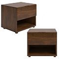 Fenhuang New Chinese Style Bedside Cabinet 3d model