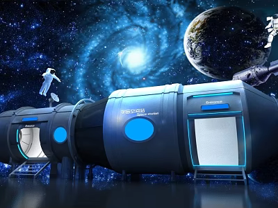 Space Station Space Station 3D Model 3d model Space Station Space Station 3D Model 3d model