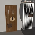 Wooden And White Wall Mounted Hook Boards For Hanging Bags And Hat Storage