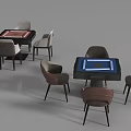 Mahjong Table 3d model
