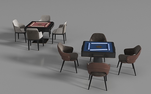 Mahjong Table 3d model