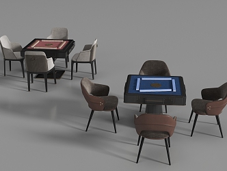 Mahjong Table 3d model