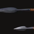 Modern Spear 3d model