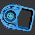 Modern Mop Bucket Mop Bucket Mop Automatic Drying Mop Bucket Mop Bucket Mobile Mop Drying Bucket Mop 3d model