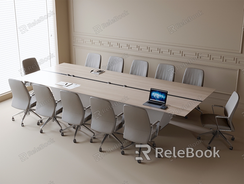 Modern Conference Table and Chair Office Chair model