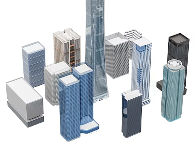 Beijing CBD Building Office Building Center Building China Zun Samsung 3d model