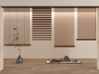 New Chinese Bamboo Shutter model