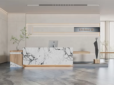 Quiet Front Desk Office Front Desk