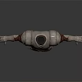 Medieval Silver Metal Armor With Brown Leather Details And Reflective Surface On Dark Background