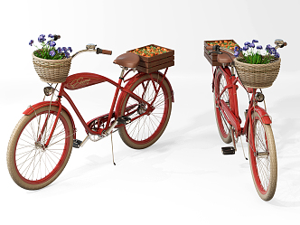 Modern Bicycle 3d model