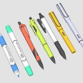 Colorful Pens With Multiple Colors And Different Designs For Office And School Use