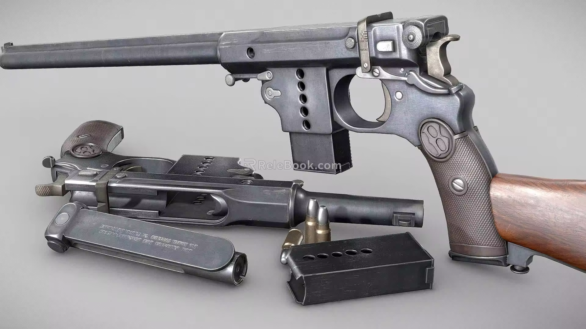 Weapon carbine 3d model