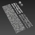 Natural Stone and Wood Materials for Home Decor and Construction Use