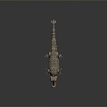 crocodile machine crocodile mechanical crocodile mech crocodile sci-fi crocodile cyberpunk crocodile 3d model