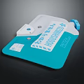Lightweight Mini Medical Device With Blue And White Design For Clinical Applications