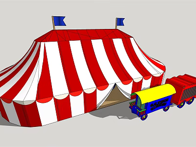 Modern Tent Camping Tent Outdoor Canopy Outdoor Tent Picnic Camping Outdoor Barbecue Photography Pin 3d model