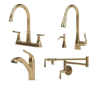 Modern faucet 3d model