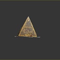 Temple Tower Stone Takatong Tower Pyramid Mayan Pyramid Mayan Stone Tower Totem Tribal Totem 3d model