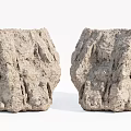 Natural Stone And Wood Materials With Rough Textures For Home Decor
