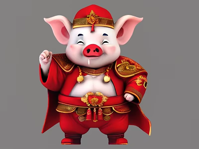 Pigsy 3d model