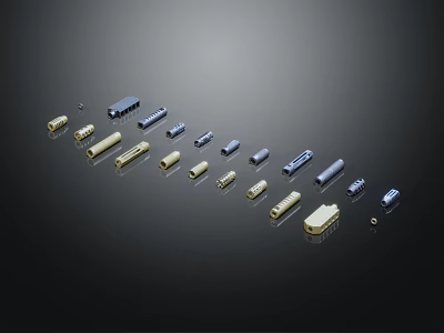 Modern Silencer Suppressor 3d model