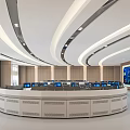 Modern Command Room 3d model
