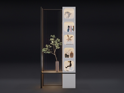 1200 Entrance Cabinet model