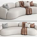 Modern Multiplayer Sofa 3d model