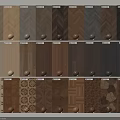 Different Wooden Flooring Types with Various Colors Textures Patterns and Design