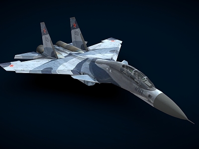Aircraft Fighter 3d model